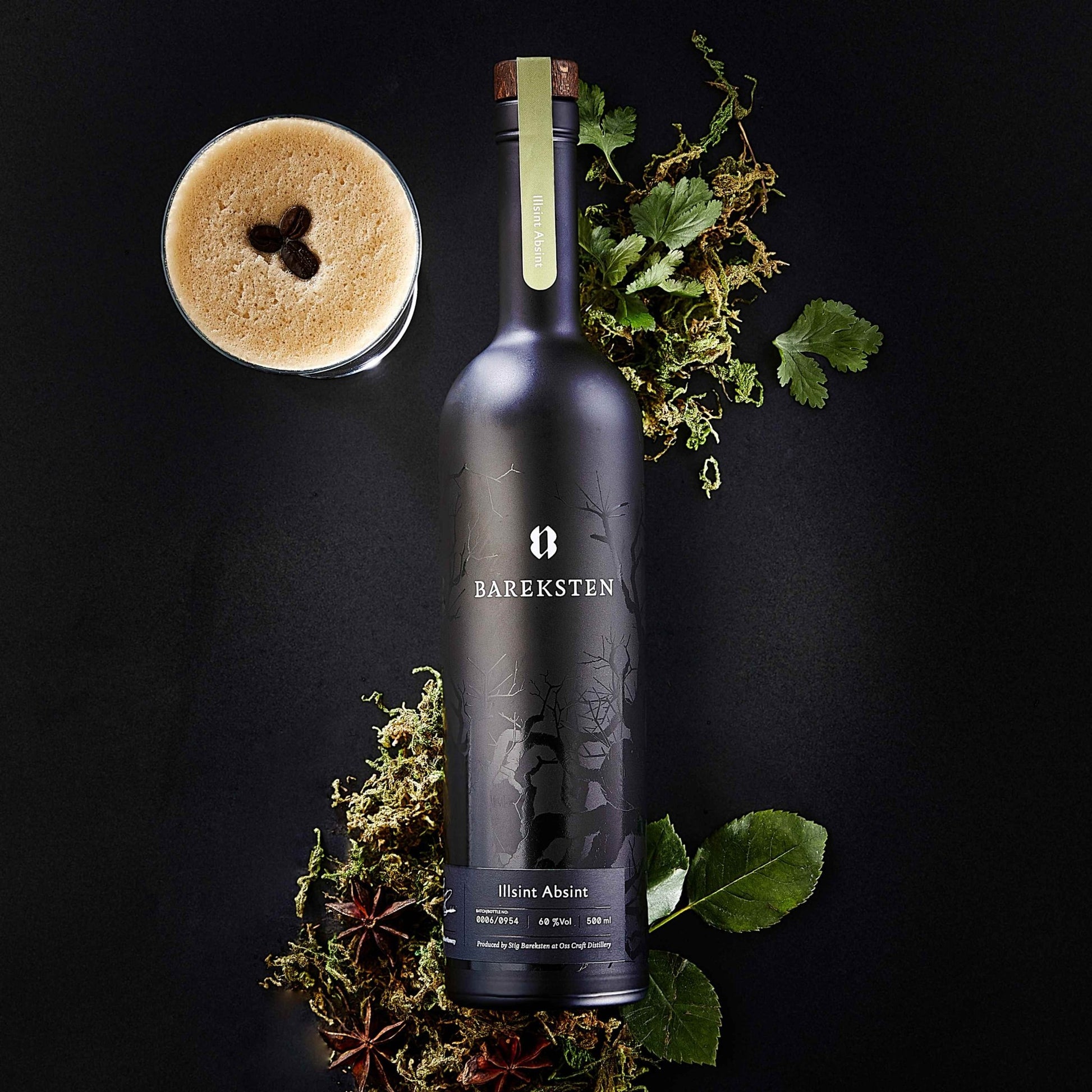 Bareksten Ilisint Absinth - 50cl Bottles - 60% abv - The Beverage Merchants