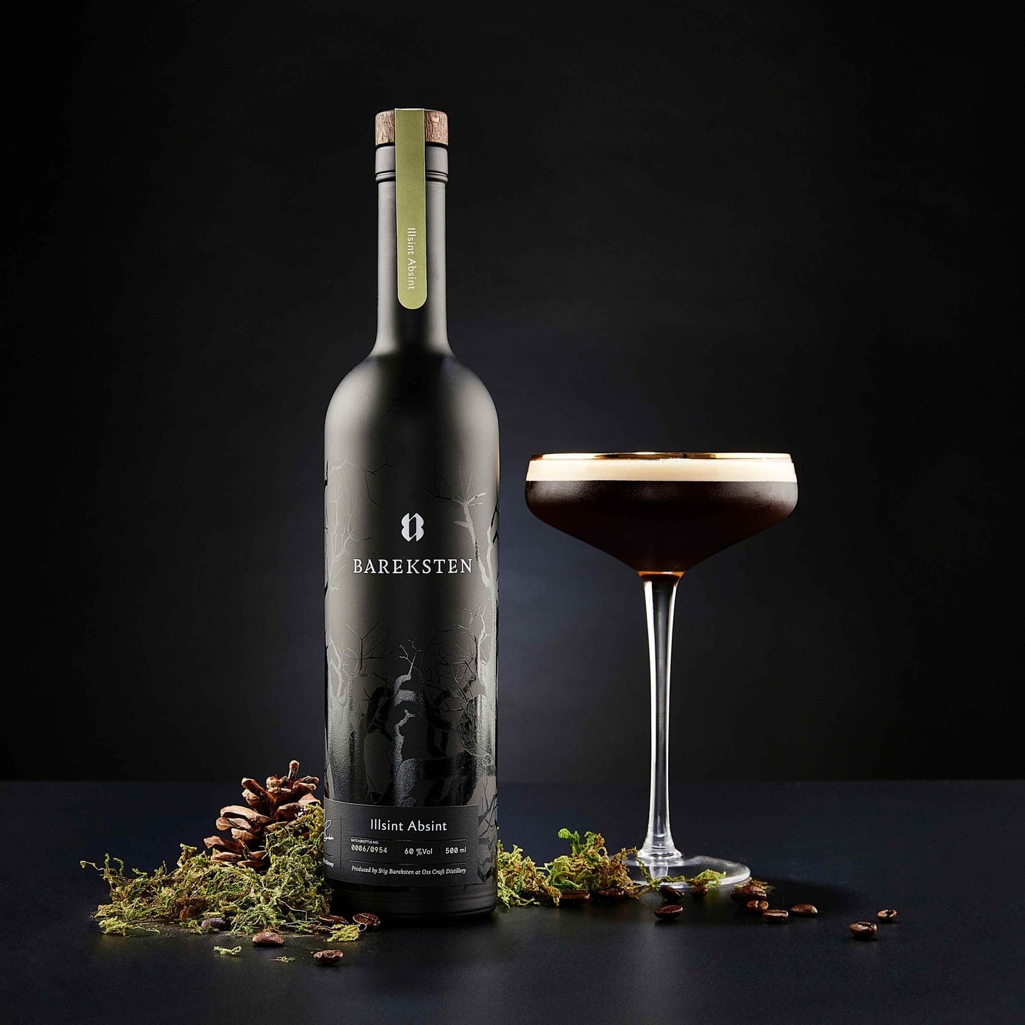 Bareksten Ilisint Absinth - 50cl Bottles - 60% abv - The Beverage Merchants