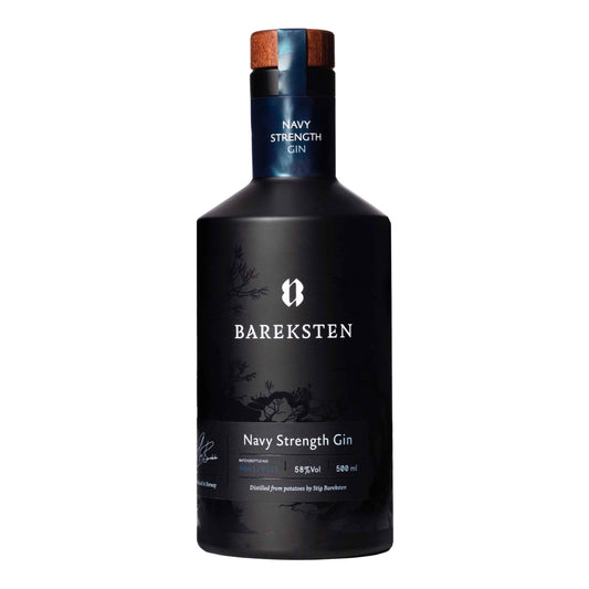 Bareksten Navy Gin - 70cl Bottles - 58% abv - The Beverage Merchants