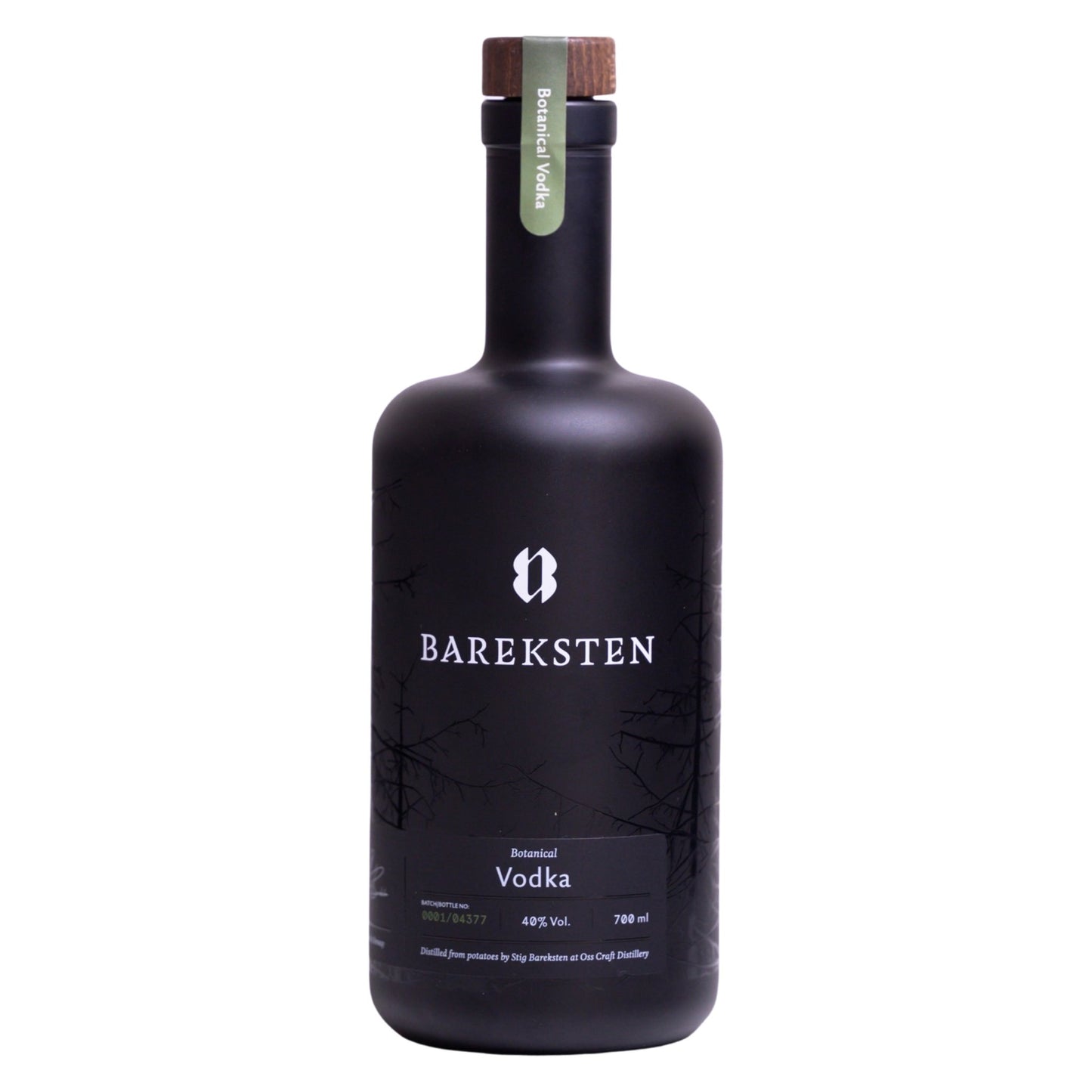 Bareksten Vodka - 70cl Bottles - 40% abv - The Beverage Merchants