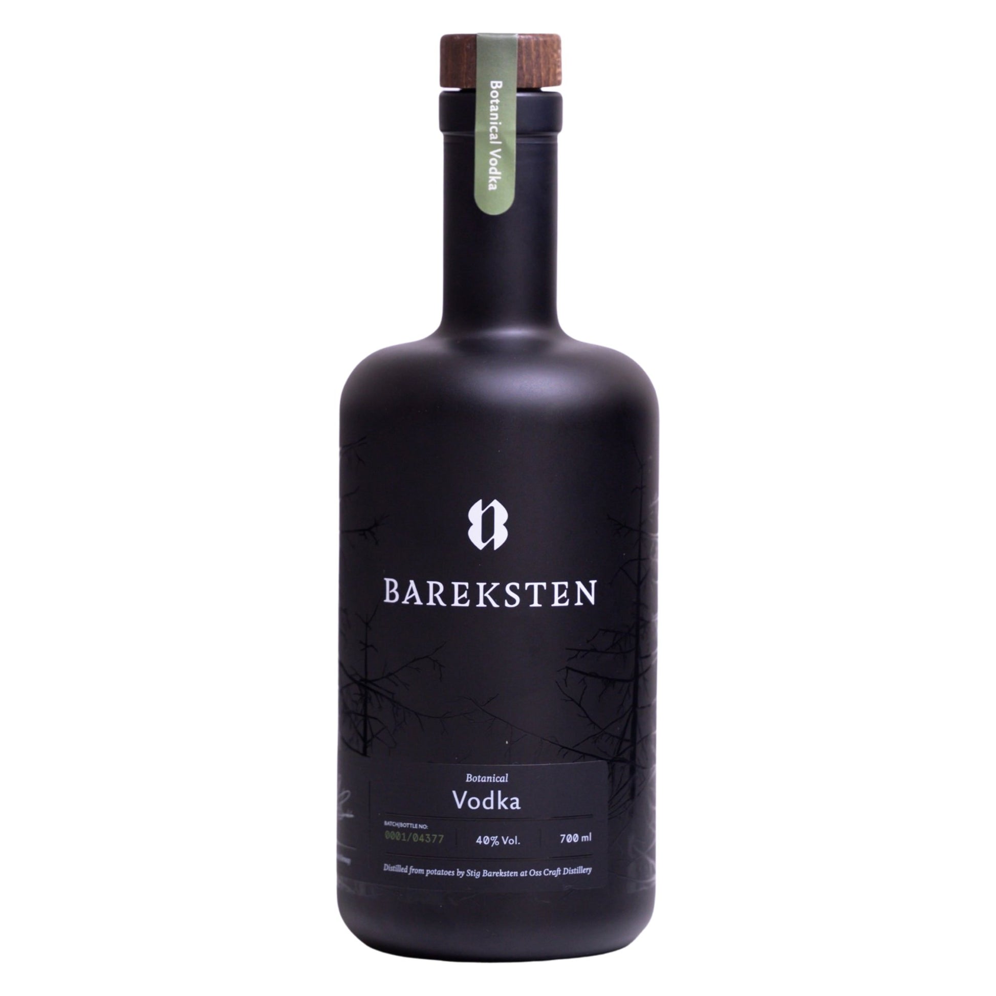 Bareksten Vodka - 70cl Bottles - 40% abv - The Beverage Merchants