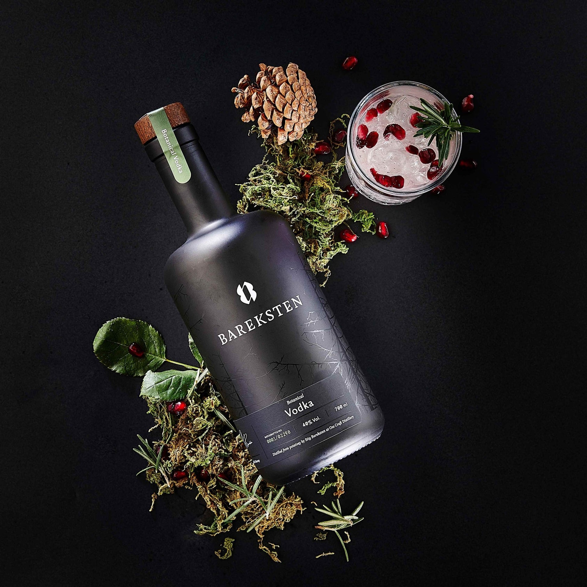 Bareksten Vodka - 70cl Bottles - 40% abv - The Beverage Merchants