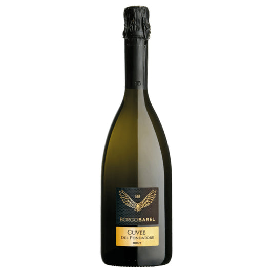 BorgoBarel Cuvee Del Fondatore Brut - 750ml Bottle - 11.50% abv - The Beverage Merchants