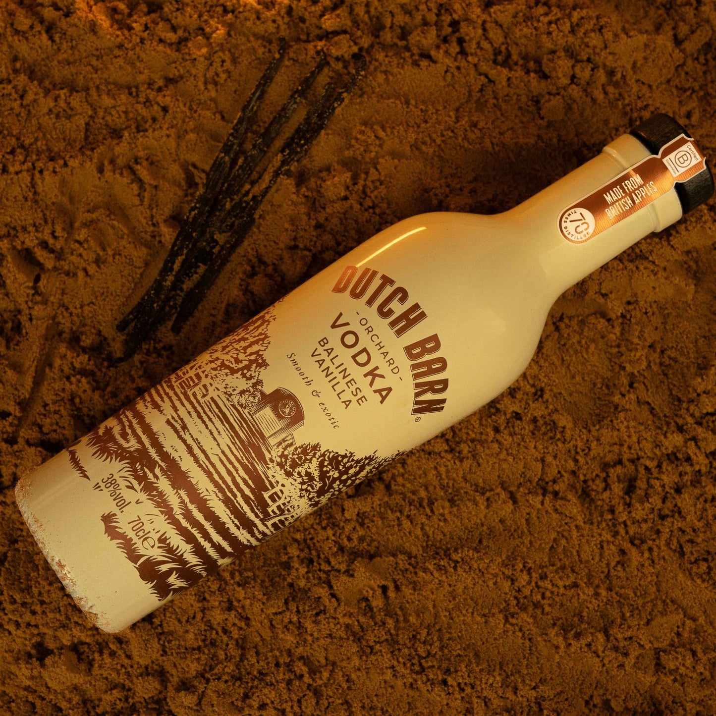 Dutch Barn Vodka - Balinese Vanilla 70cl Bottles - 38.00% abv - The Beverage Merchants