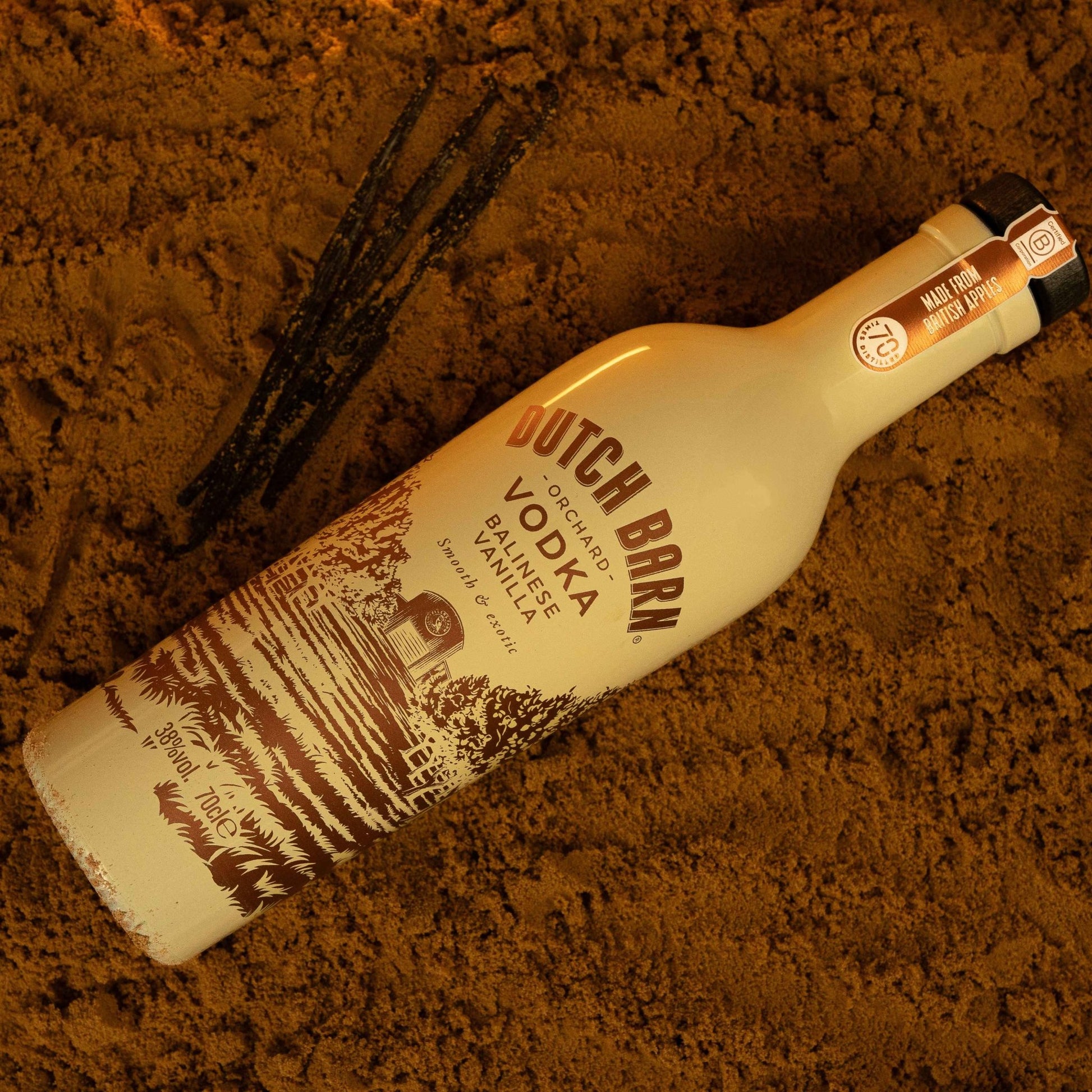 Dutch Barn Vodka - Balinese Vanilla 70cl Bottles - 38.00% abv - The Beverage Merchants