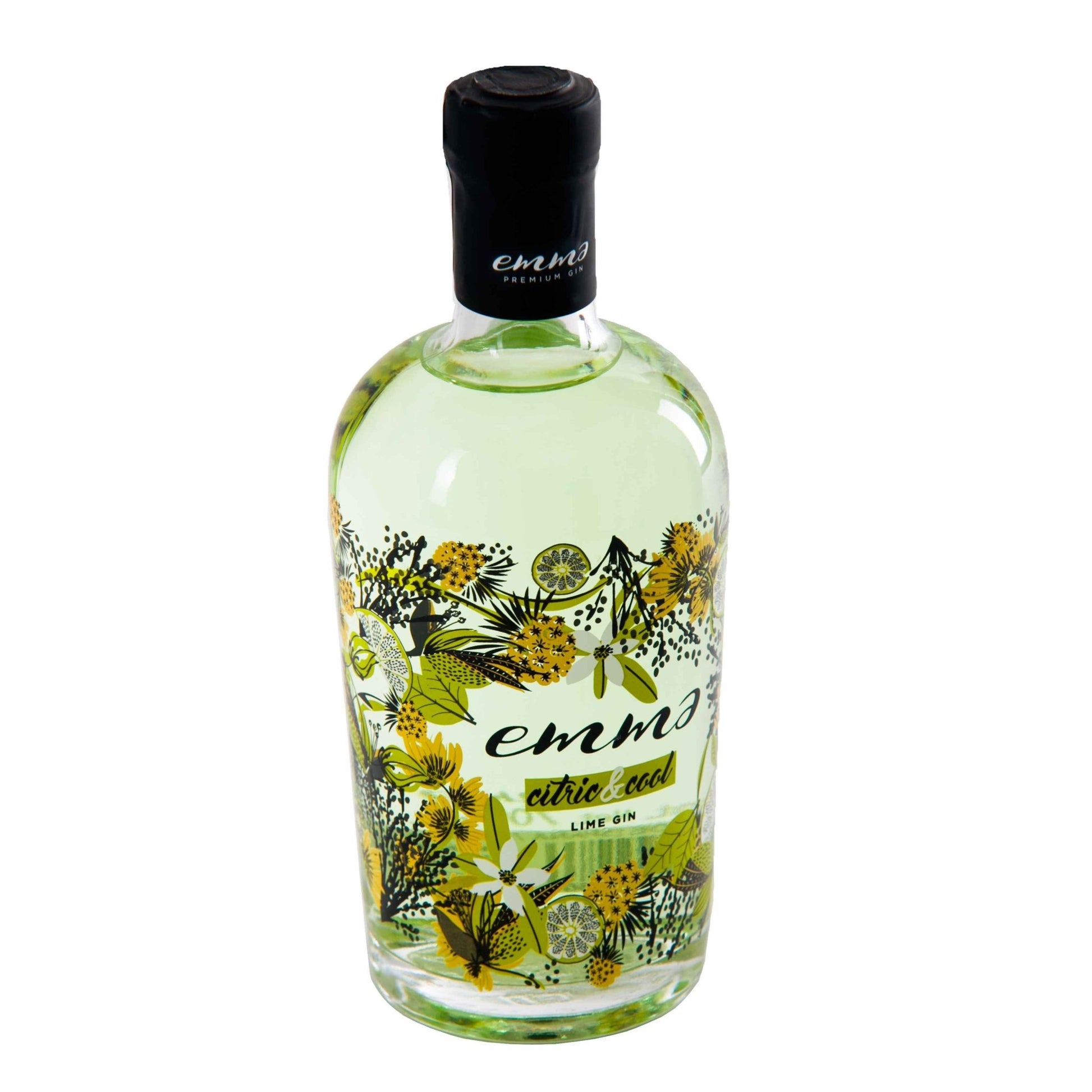 Emma Gin Lime "Citric and Cool" - 70cl Bottles - 37.50% abv - The Beverage Merchants