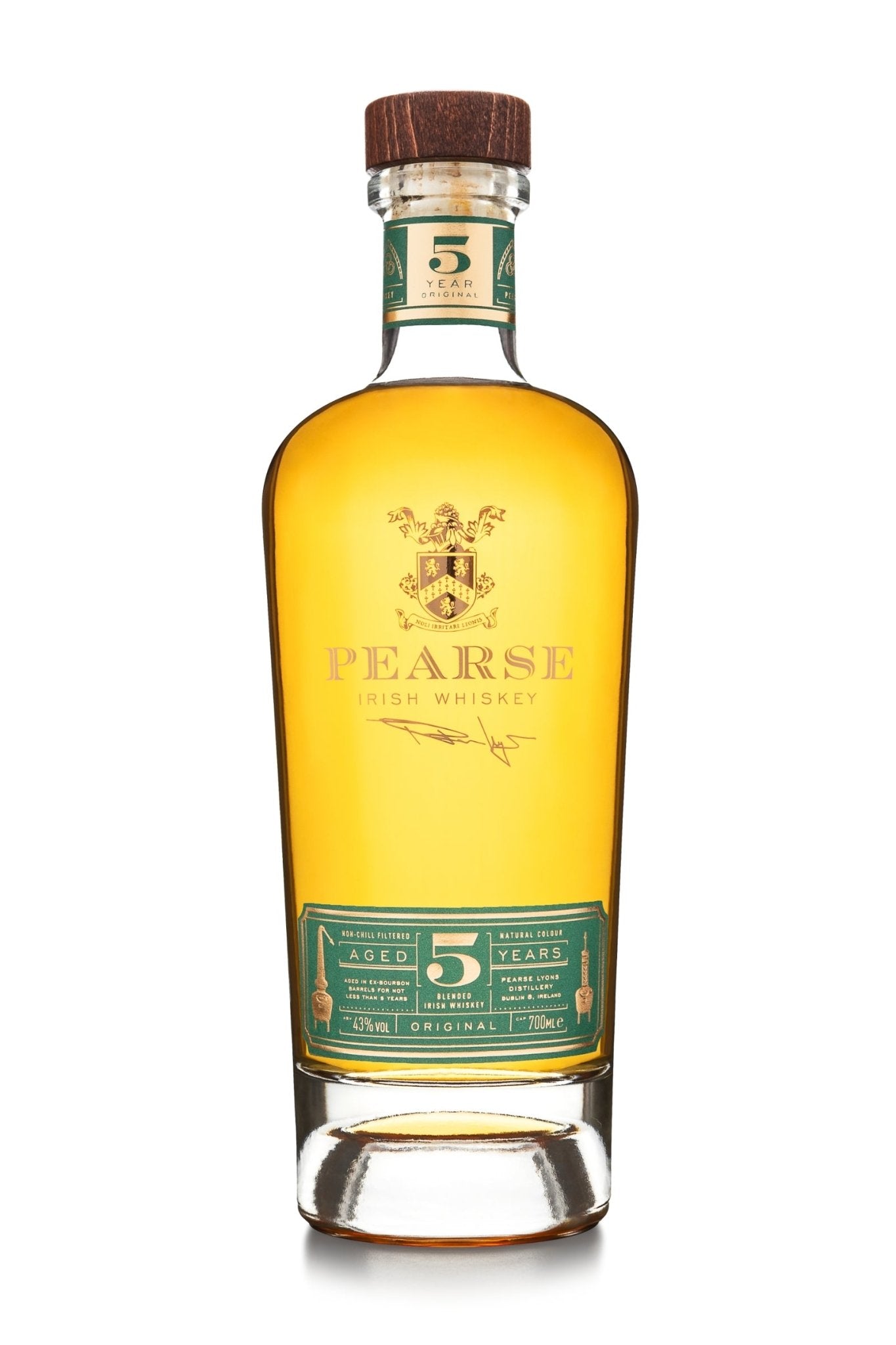 Pearse Irish Whiskey 5 Year - 70cl - 43% abv - The Beverage Merchants