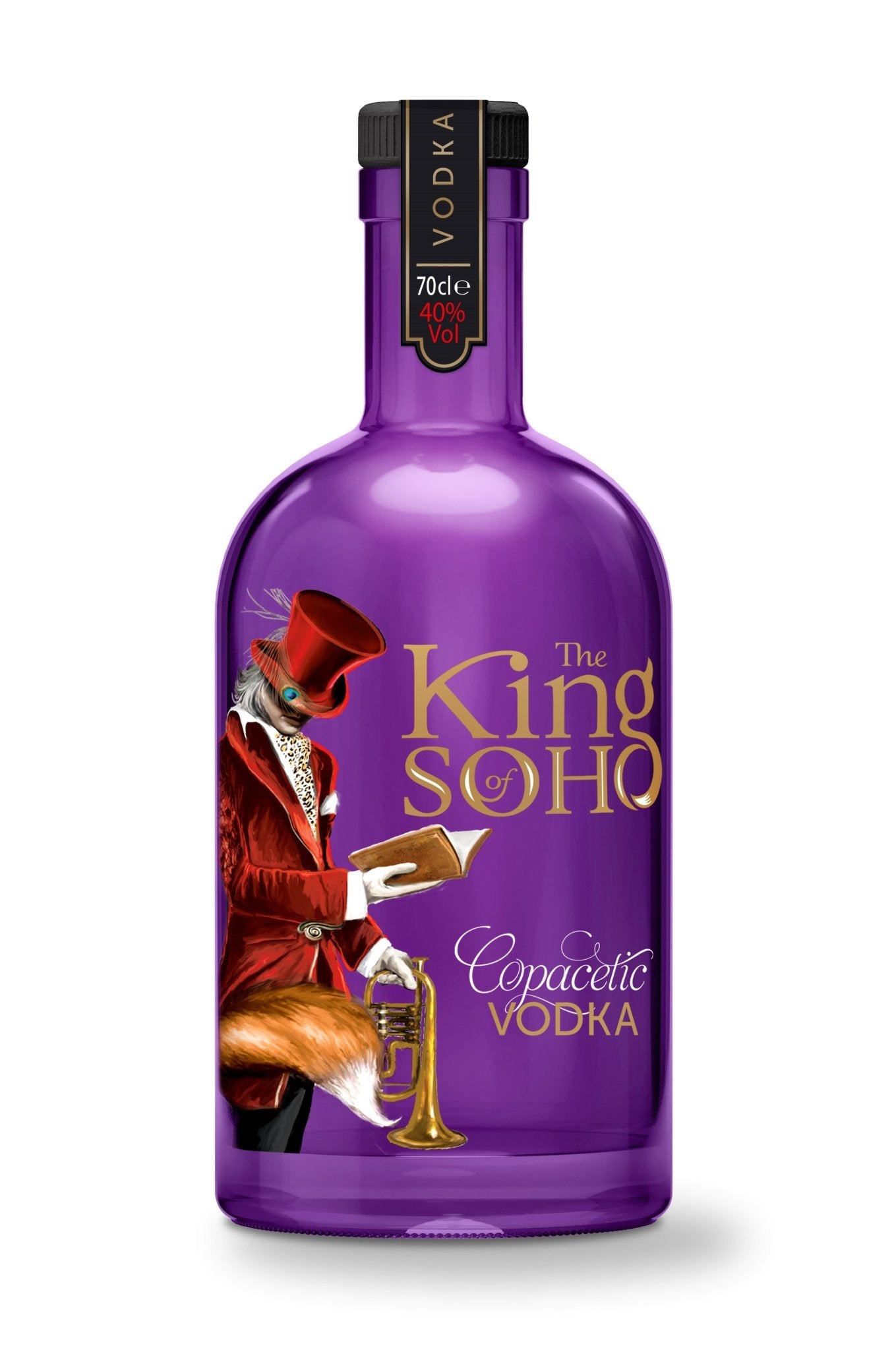 The King of Soho Copacetic Vodka - 70cl bottles - 40% abv - The Beverage Merchants