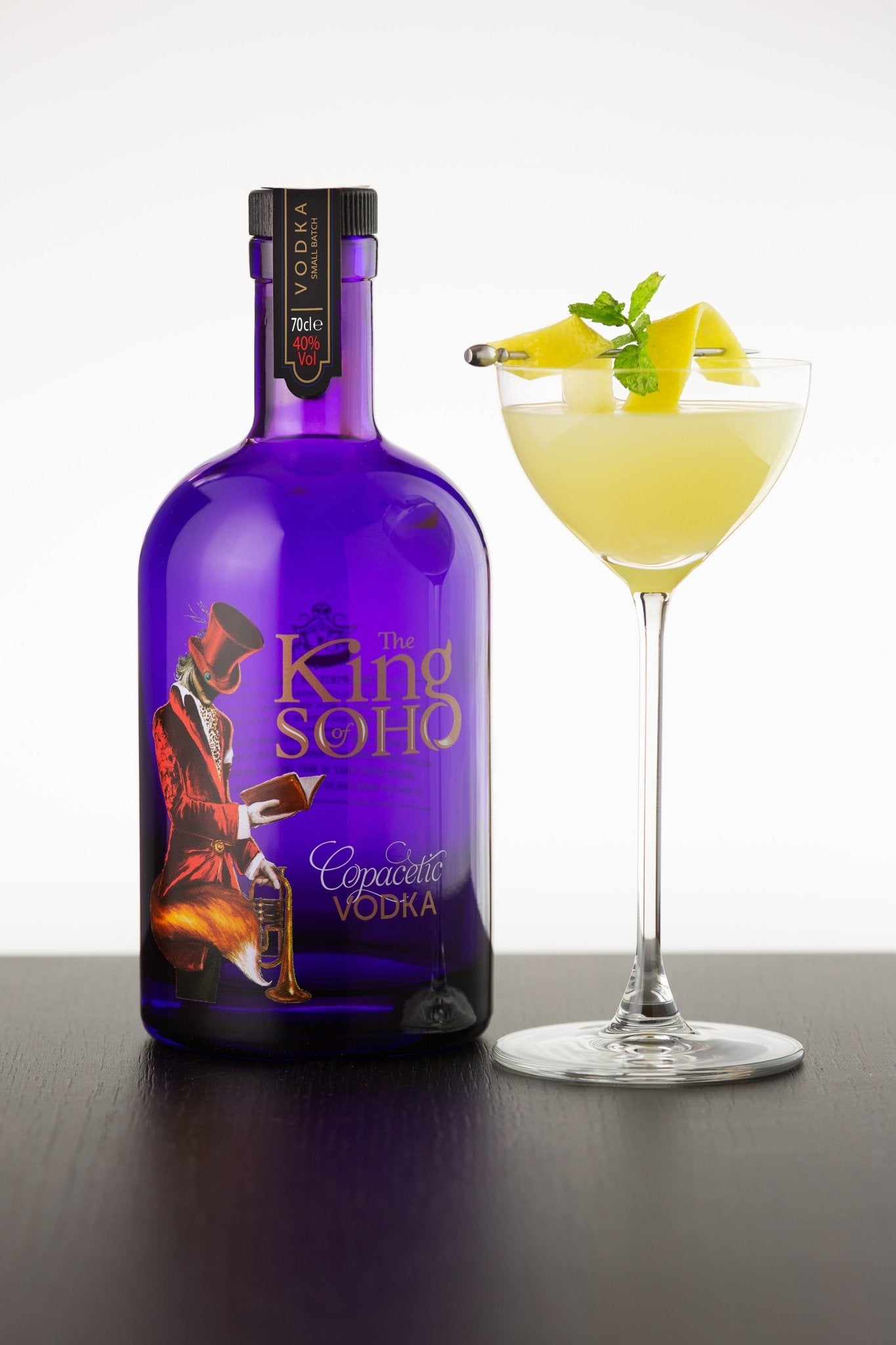 The King of Soho Copacetic Vodka - 70cl bottles - 40% abv - The Beverage Merchants