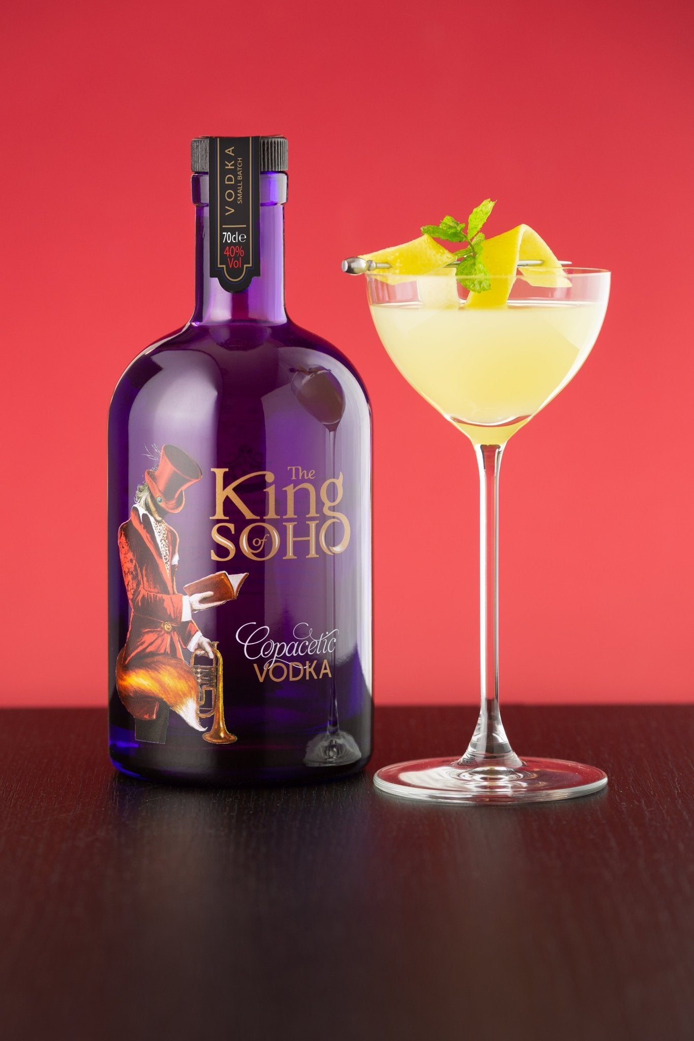 The King of Soho Copacetic Vodka - 70cl bottles - 40% abv - The Beverage Merchants