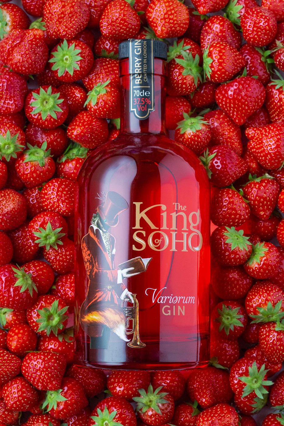 The King of Soho Variorum Gin - 70cl bottles - 37.5% abv - The Beverage Merchants