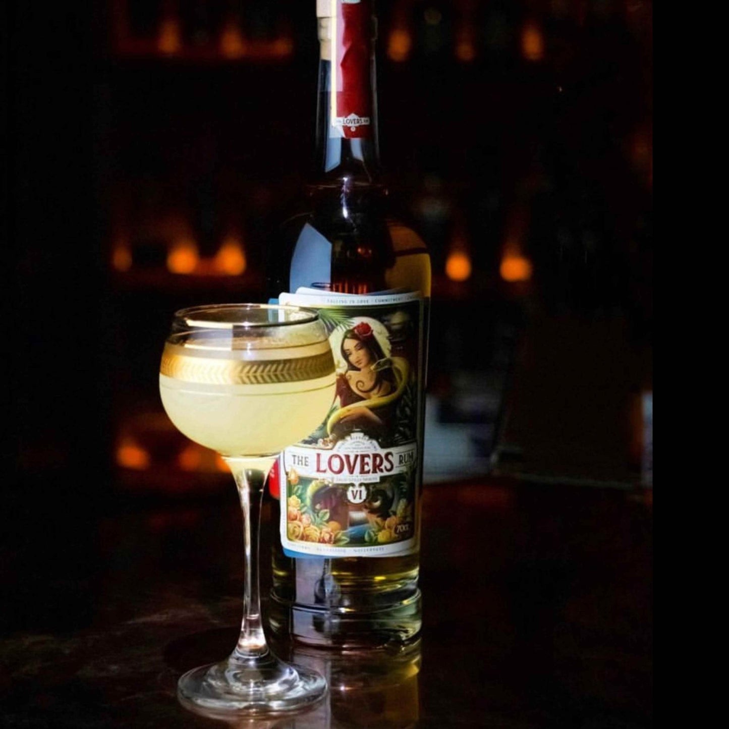 The Lovers Rum - 70cl Bottles - 43% abv - The Beverage Merchants