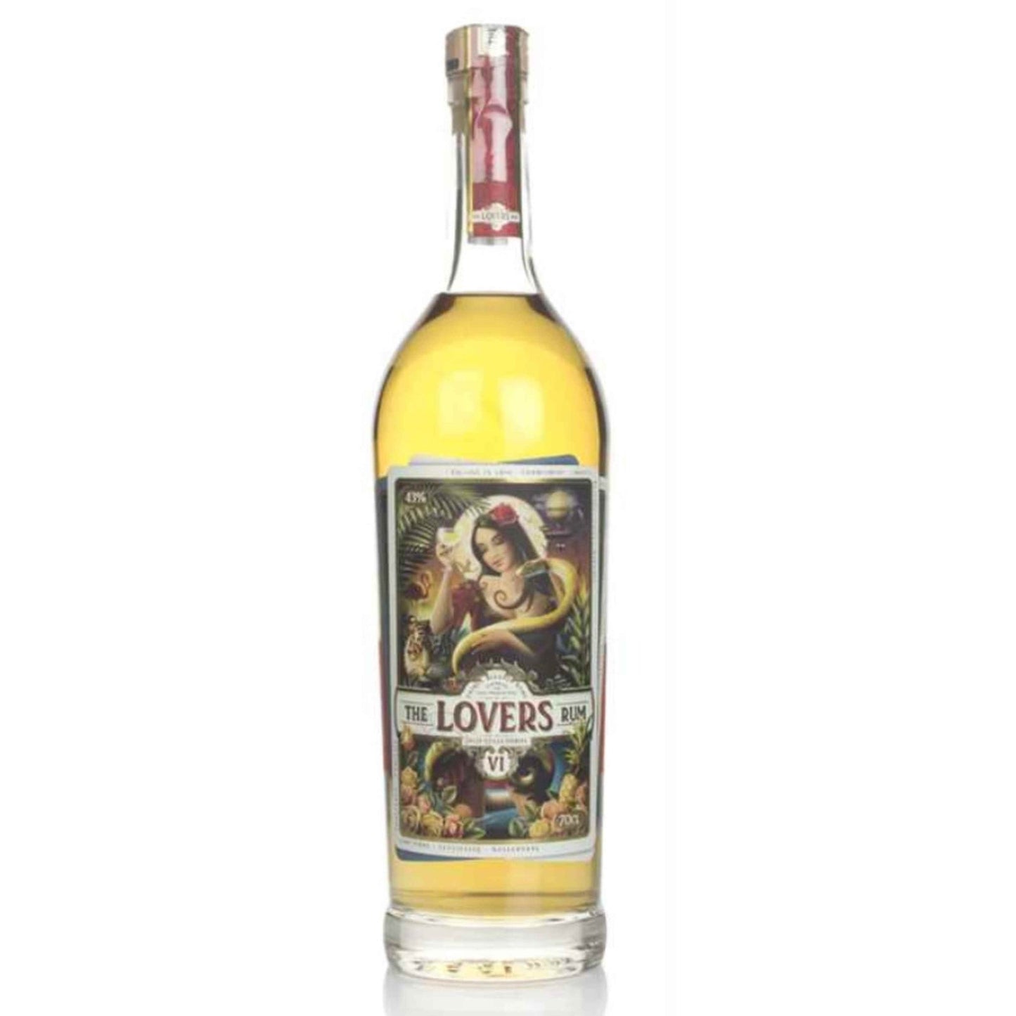 The Lovers Rum - 70cl Bottles - 43% abv - The Beverage Merchants