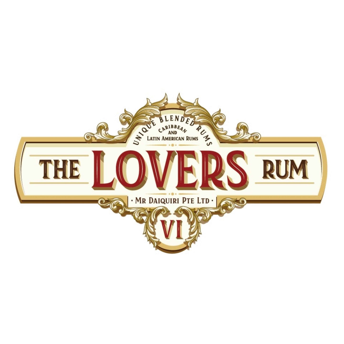 The Lovers Rum - 70cl Bottles - 43% abv - The Beverage Merchants