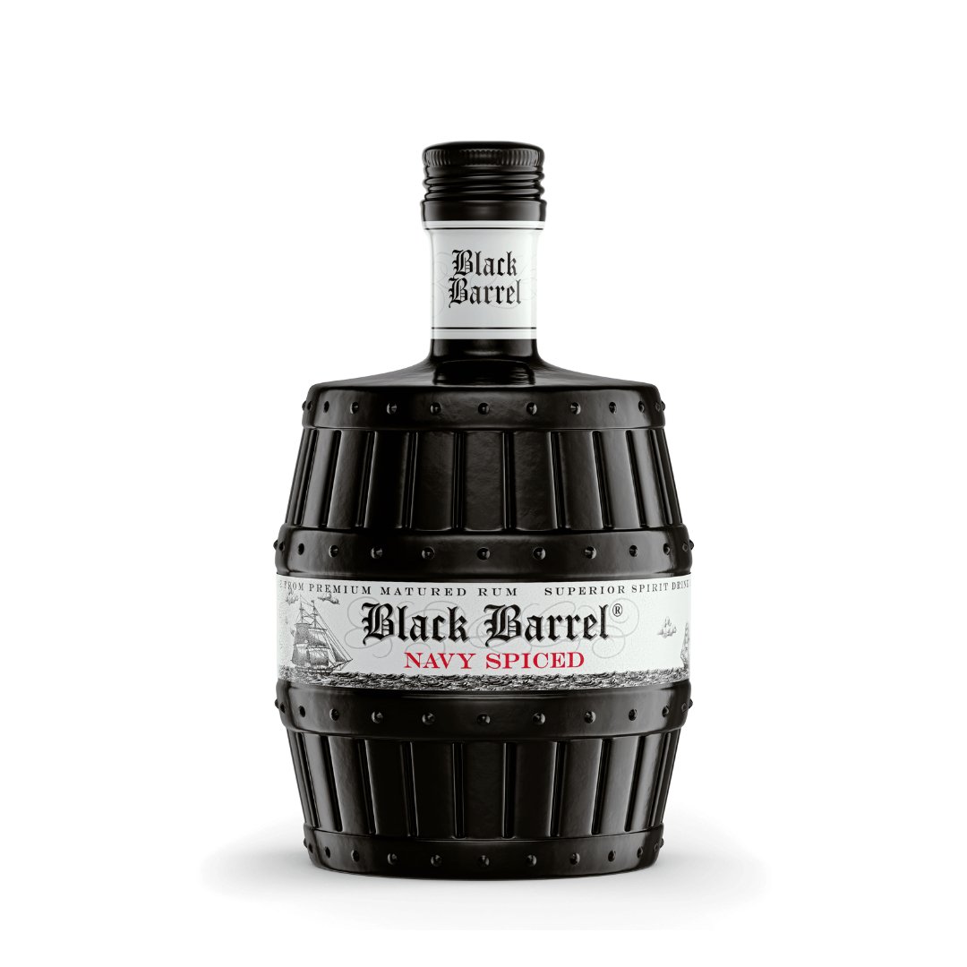 A.H RIISE BLACK BARREL NAVY SPICED – 40% 70CL - The Beverage Merchants