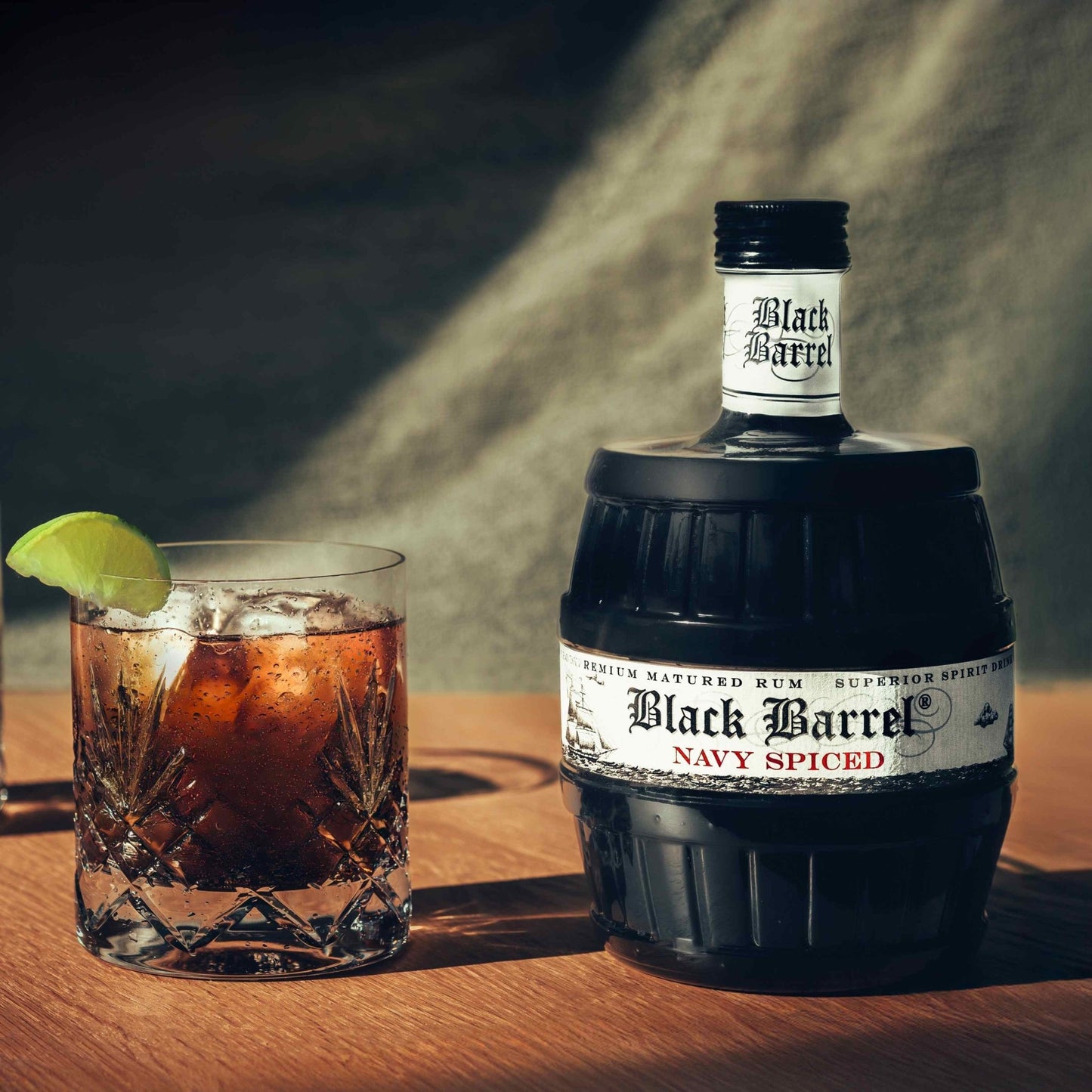 A.H RIISE BLACK BARREL NAVY SPICED – 40% 70CL - The Beverage Merchants