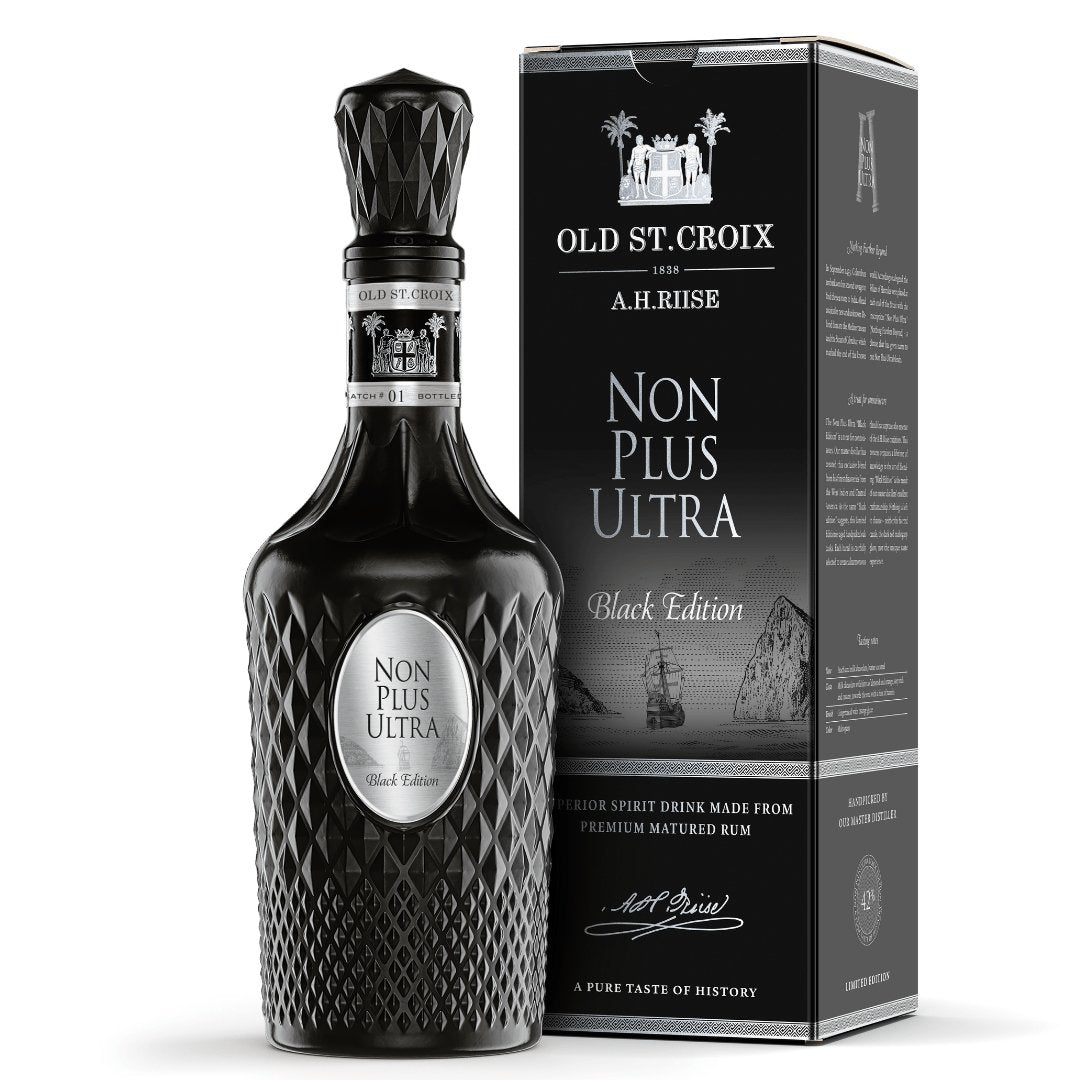 A.H RIISE NON PLUS ULTRA BLACK EDITION – 42% 70CL - The Beverage Merchants