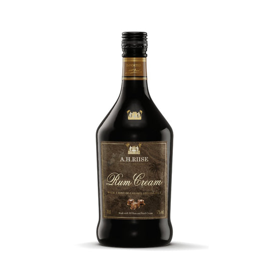 A.H RIISE RUM CARAMEL CREAM LIQUEUR – 17% 70CL - The Beverage Merchants