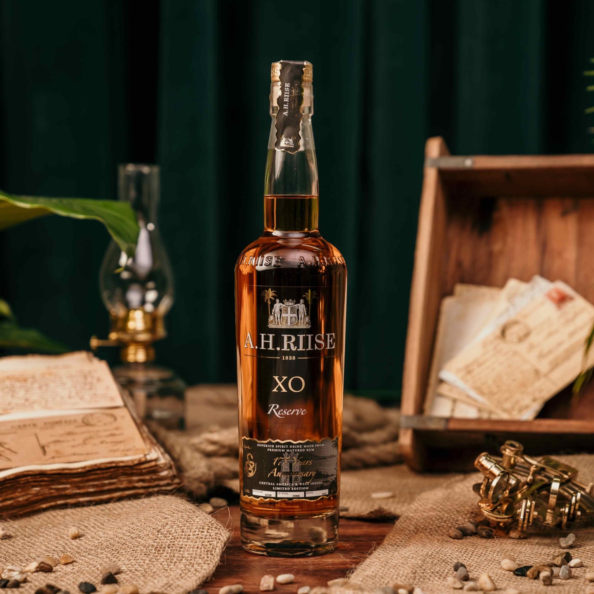 A.H RIISE X.O 175 YEARS ANNIVERSARY 42% 70CL - The Beverage Merchants