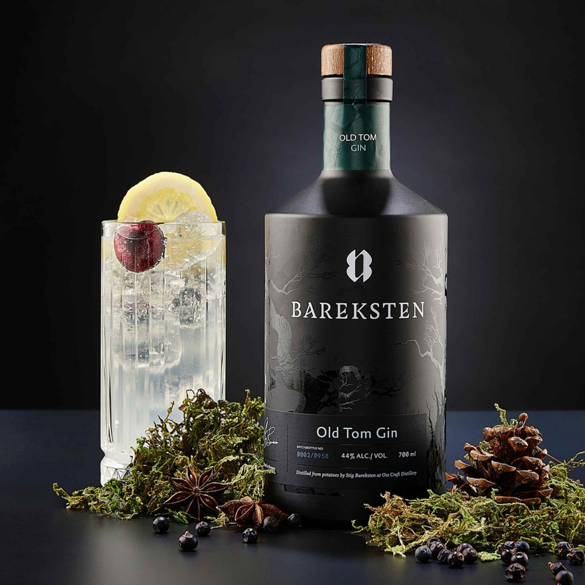 Bareksten Old Tom - 70cl Bottles - 44% abv - The Beverage Merchants