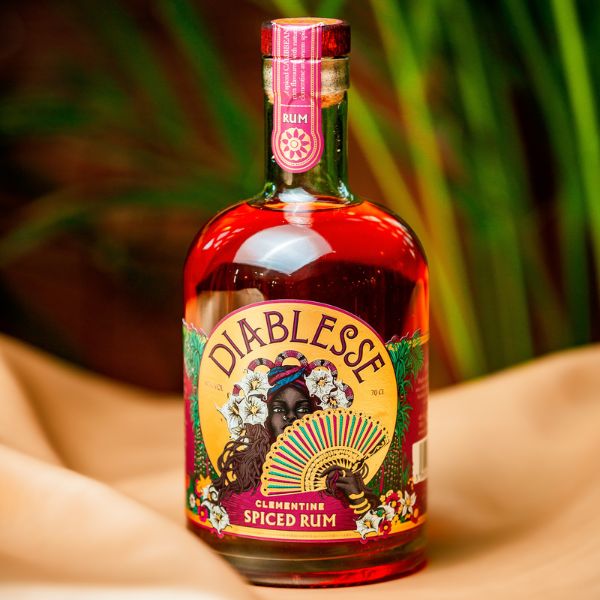 Diablesse Clementine Spiced Rum - 70cl Bottles - 40% abv - The Beverage Merchants