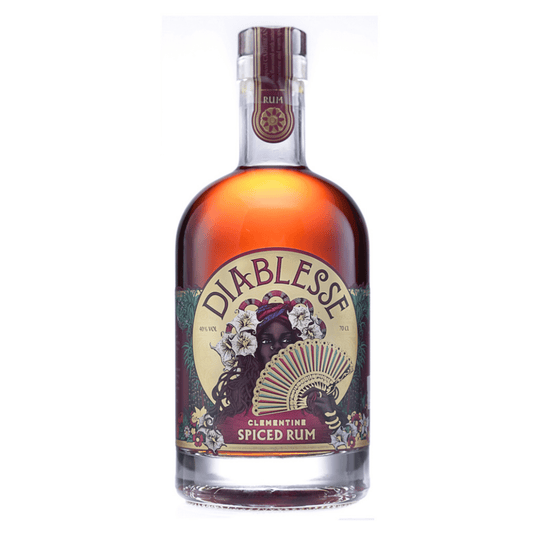 Diablesse Clementine Spiced Rum - 70cl Bottles - 40% abv - The Beverage Merchants