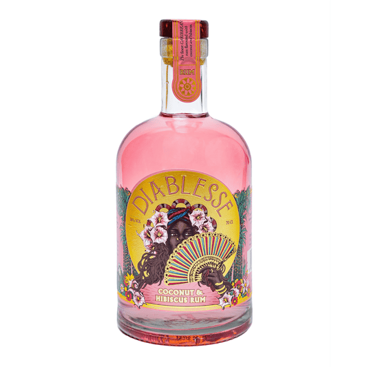 Diablesse Coconut & Hibiscus Rum - 70cl Bottles - 38% abv - The Beverage Merchants