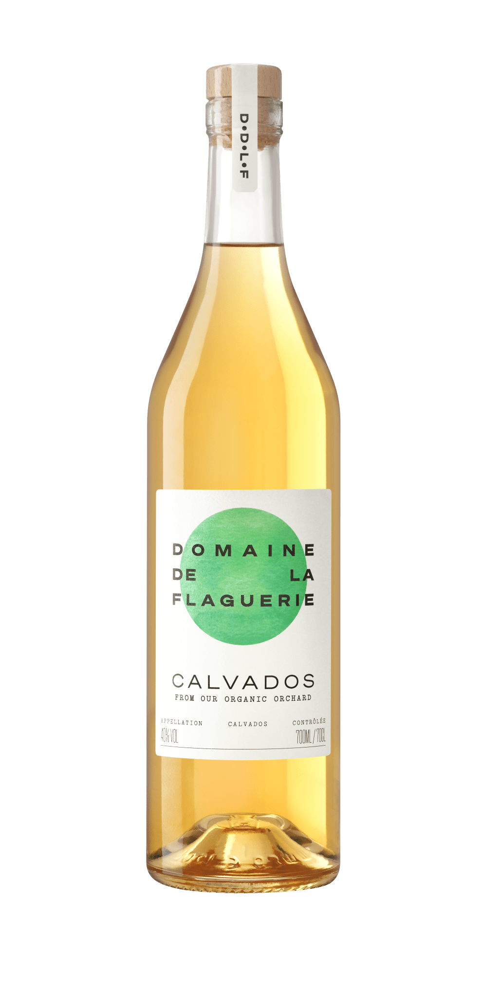 Domaine De La Flaguerie 2 - Year Calvados – Young Organic Apple Brandy - 70cl - 40% abv - The Beverage Merchants