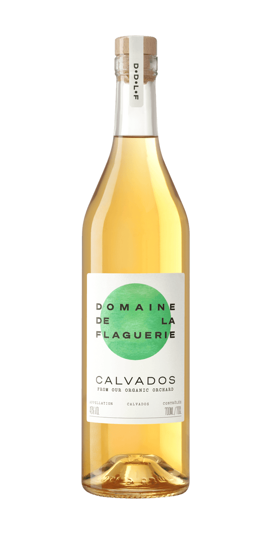 Domaine De La Flaguerie 2 - Year Calvados – Young Organic Apple Brandy - 70cl - 40% abv - The Beverage Merchants