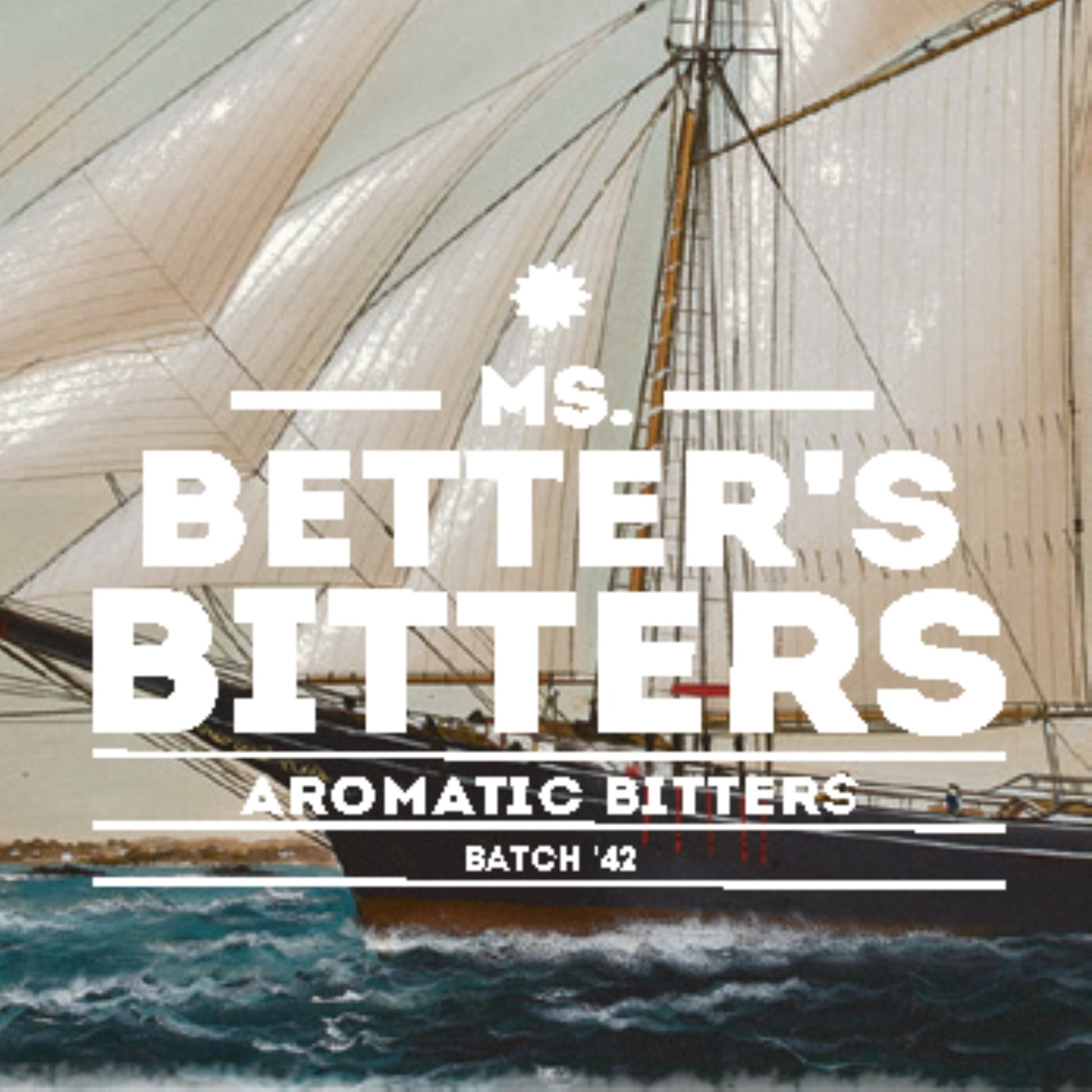 Ms Betters Bitters - Aromatic Bitters Batch '42 - 12cl - 40% abv - The Beverage Merchants