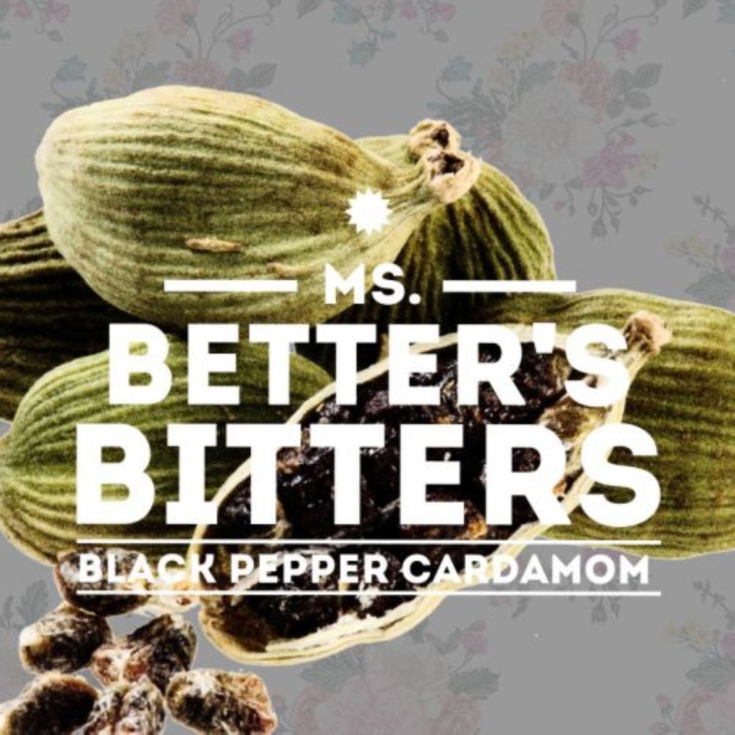 Ms Betters Bitters - Black Pepper Cardamom - 12cl - 40% abv - The Beverage Merchants