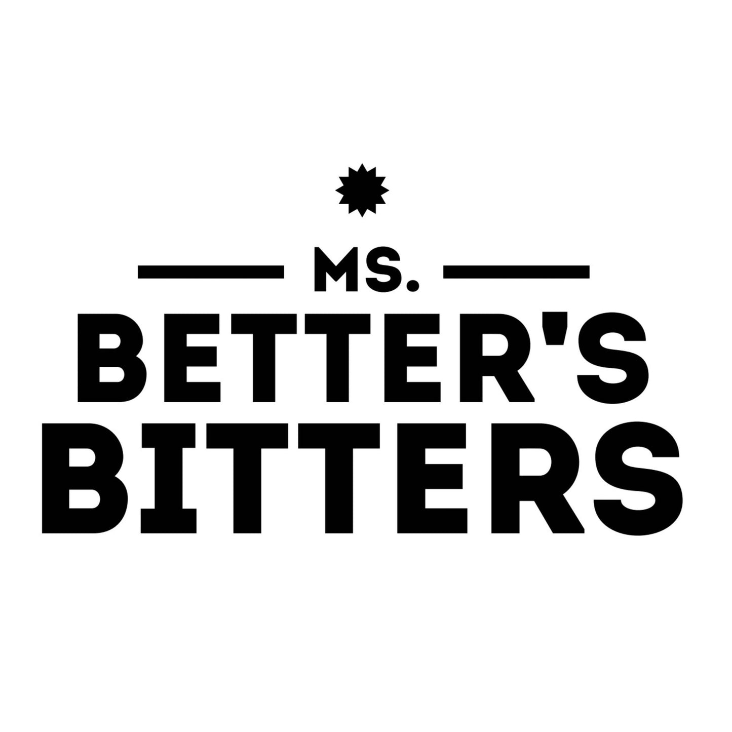 Ms Betters Bitters - Fig and Fennel - 12cl - 40% abv - The Beverage Merchants