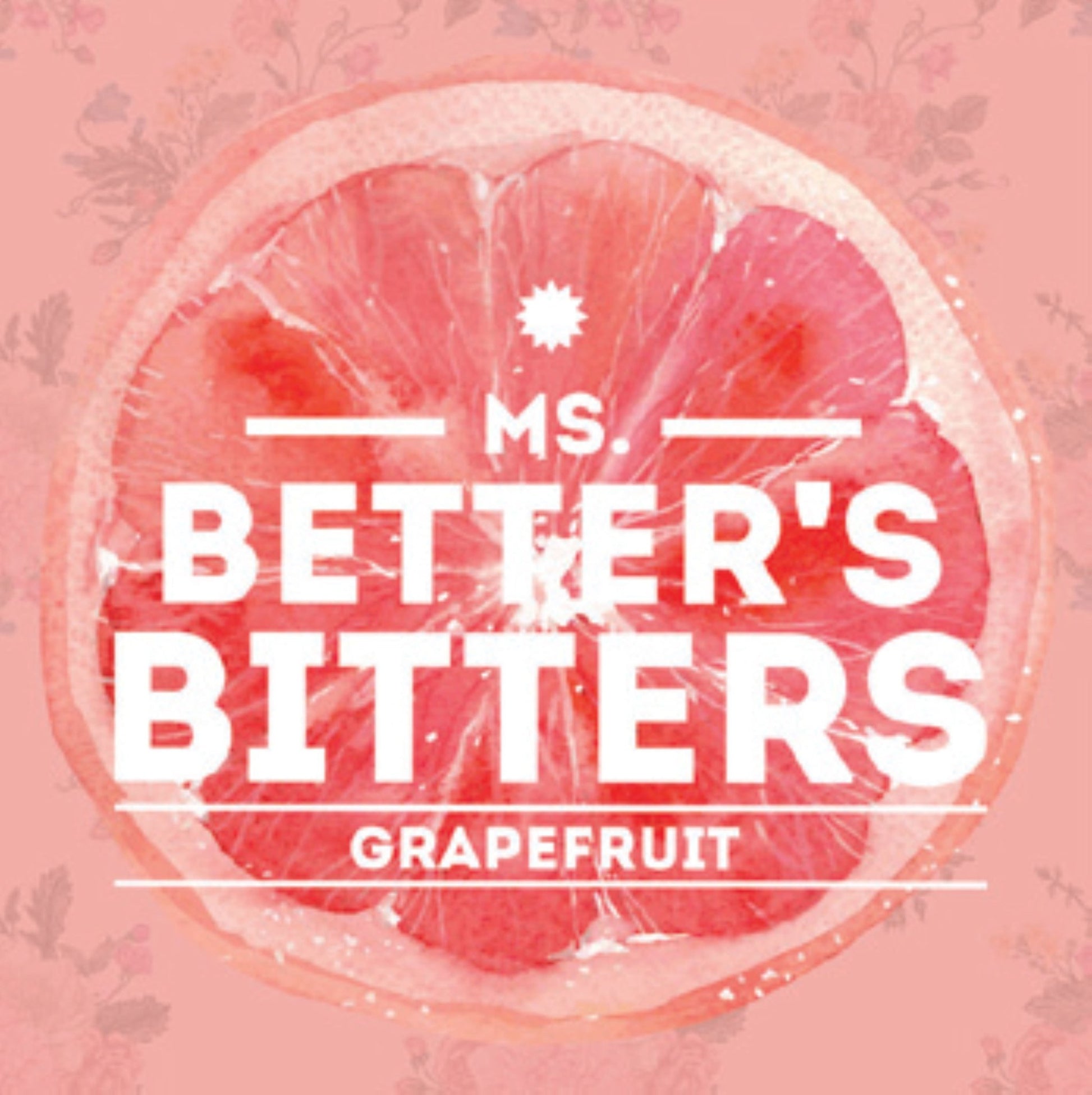 Ms Betters Bitters - Grapefruit - 12cl - 40% abv - The Beverage Merchants