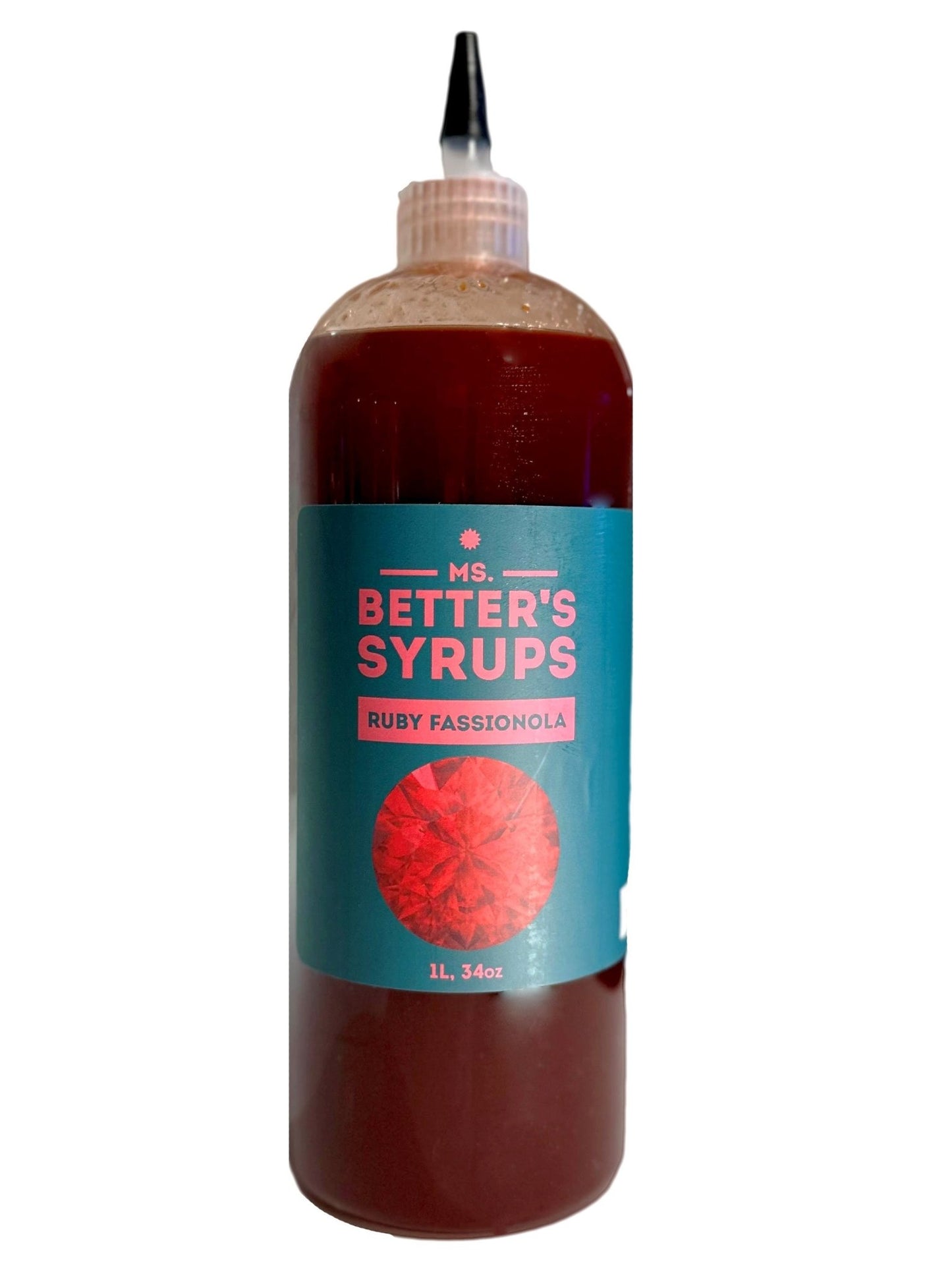 Ms. Better's Bitters Ruby Fassionola Syrup - The Beverage Merchants