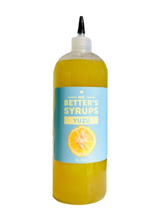 Ms. Better's Bitters Yuzu Syrup - The Beverage Merchants