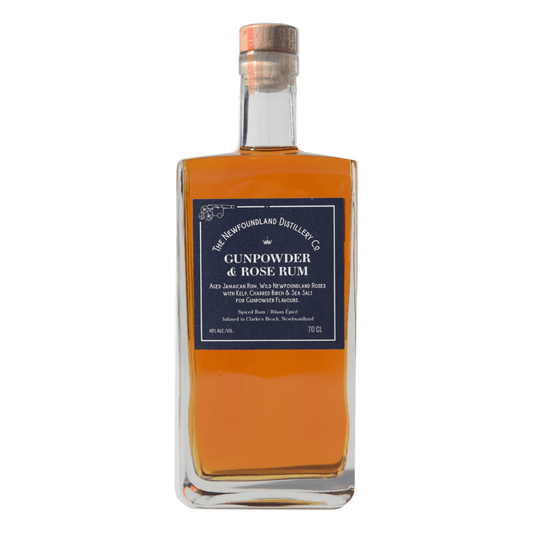 Newfoundland Distillery Gunpowder and Rose Rum - 70cl Bottles - 40% abv - The Beverage Merchants