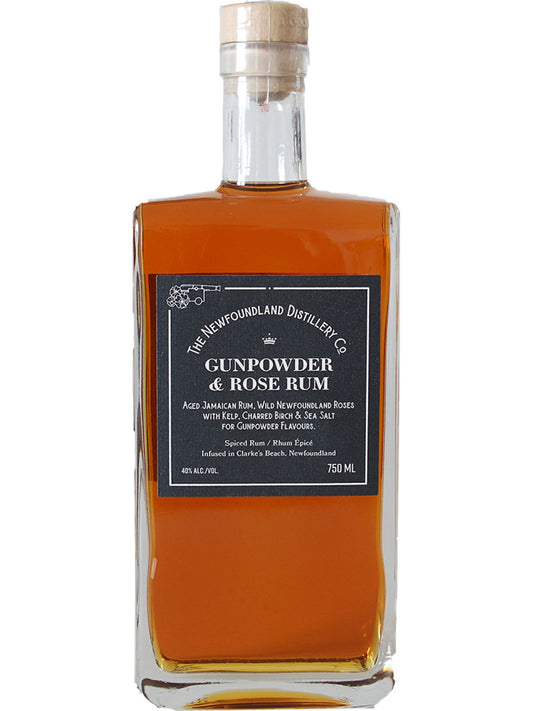 Newfoundland Distillery Gunpowder and Rose Rum - 70cl Bottles - 40% abv - The Beverage Merchants