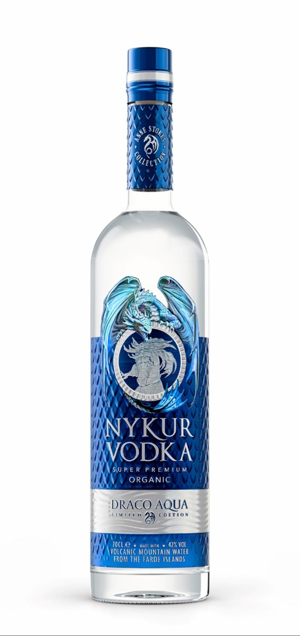 Nykur Vodka Draco Edition - 70cl Bottle - 42% abv - The Beverage Merchants