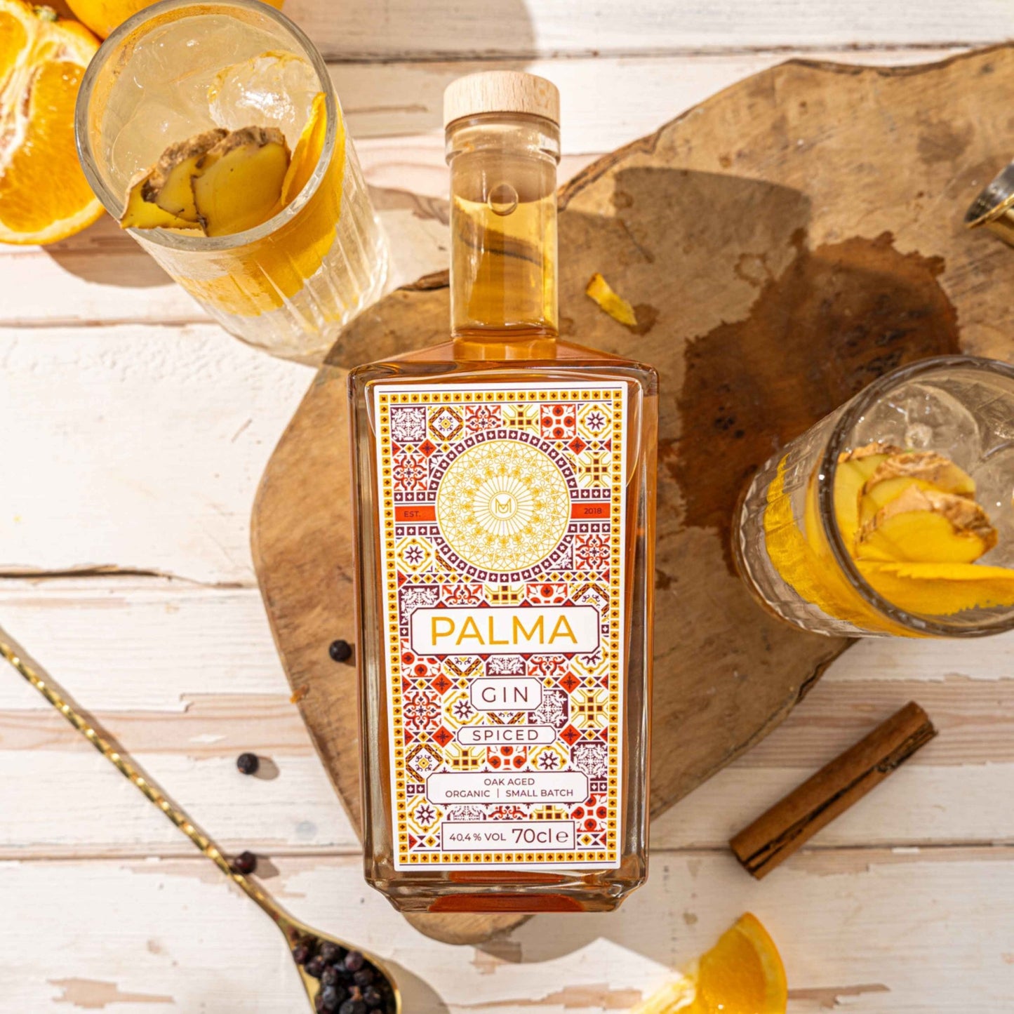 Palma Spiced Gin - 70cl bottles - 40.4% abv - The Beverage Merchants