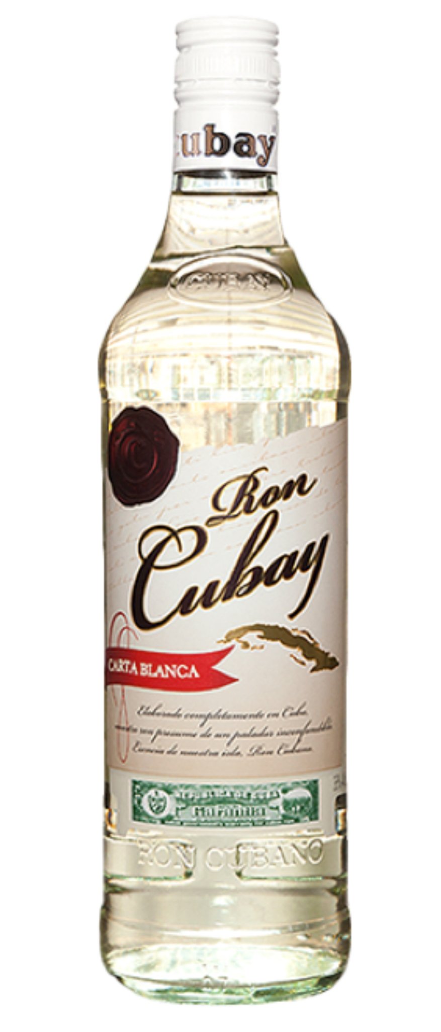 Ron Cubay Carta Blanca - 70cl Bottles - 38% abv - The Beverage Merchants