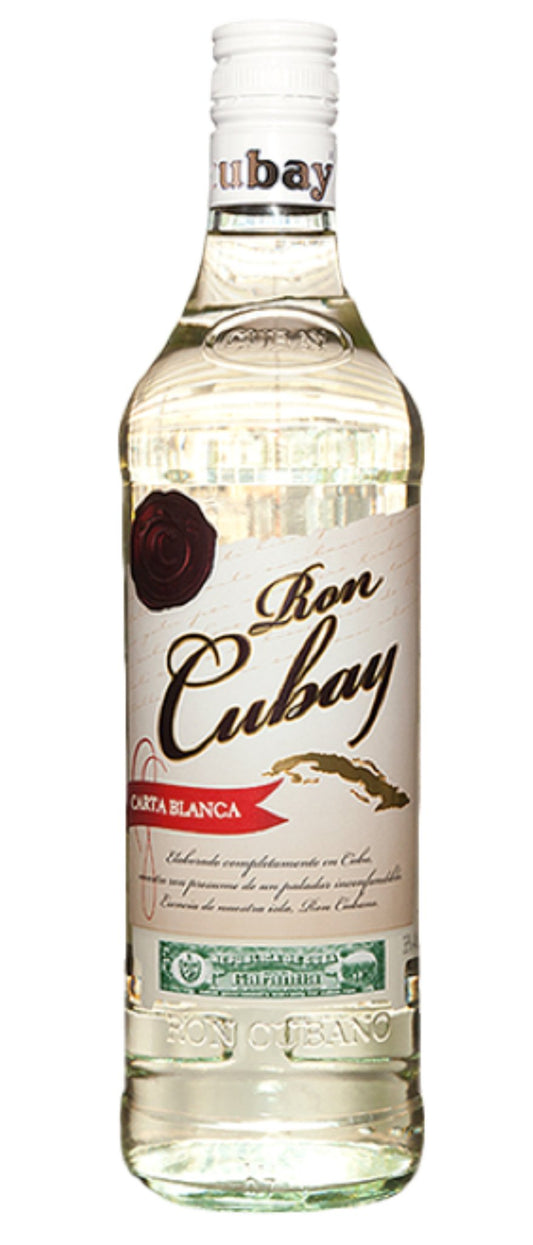 Ron Cubay Carta Blanca - 70cl Bottles - 38% abv - The Beverage Merchants