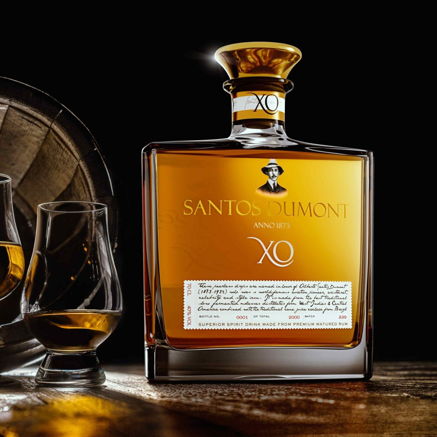 SANTOS DUMONT XO – 40% 70CL - The Beverage Merchants