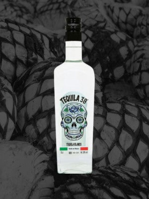 Tequila 38 Blanco - 70cl Bottles - 38% abv - The Beverage Merchants