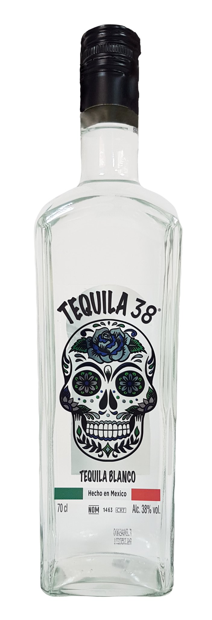 Tequila 38 Blanco - 70cl Bottles - 38% abv - The Beverage Merchants