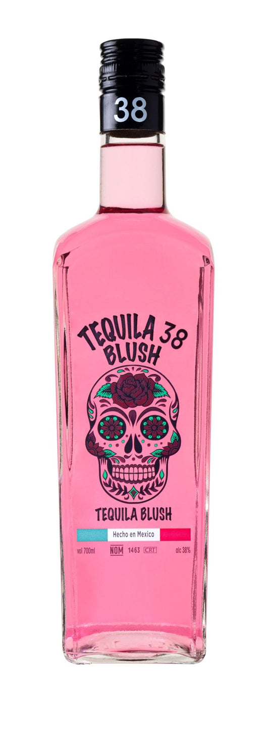 Tequila 38 Blush - 70cl Bottles - 38% abv - The Beverage Merchants