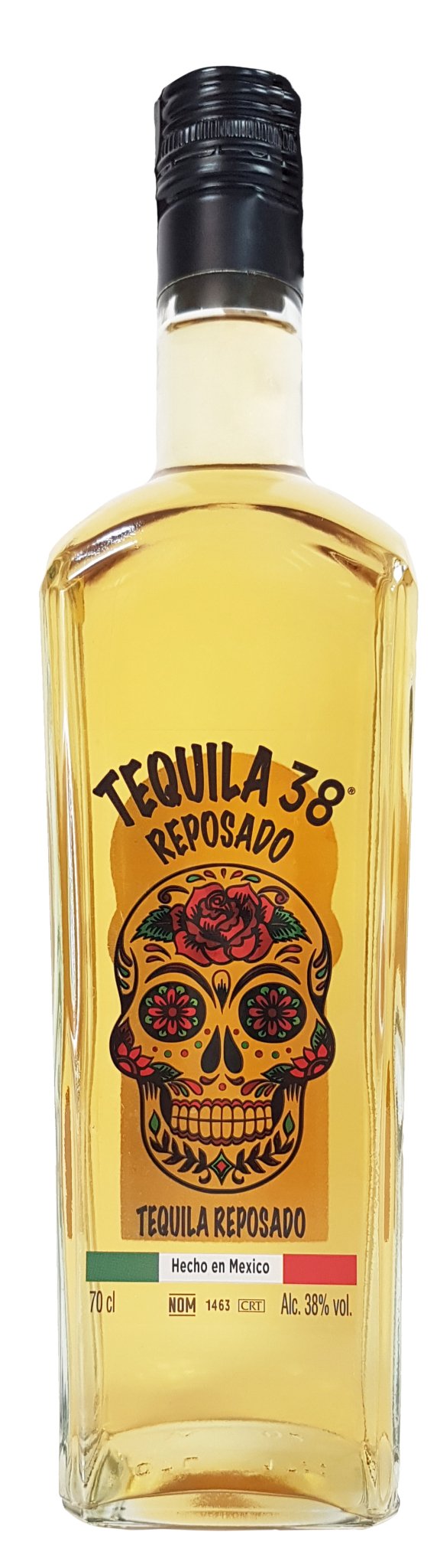 Tequila 38 Reposado - 70cl Bottles - 38% abv - The Beverage Merchants